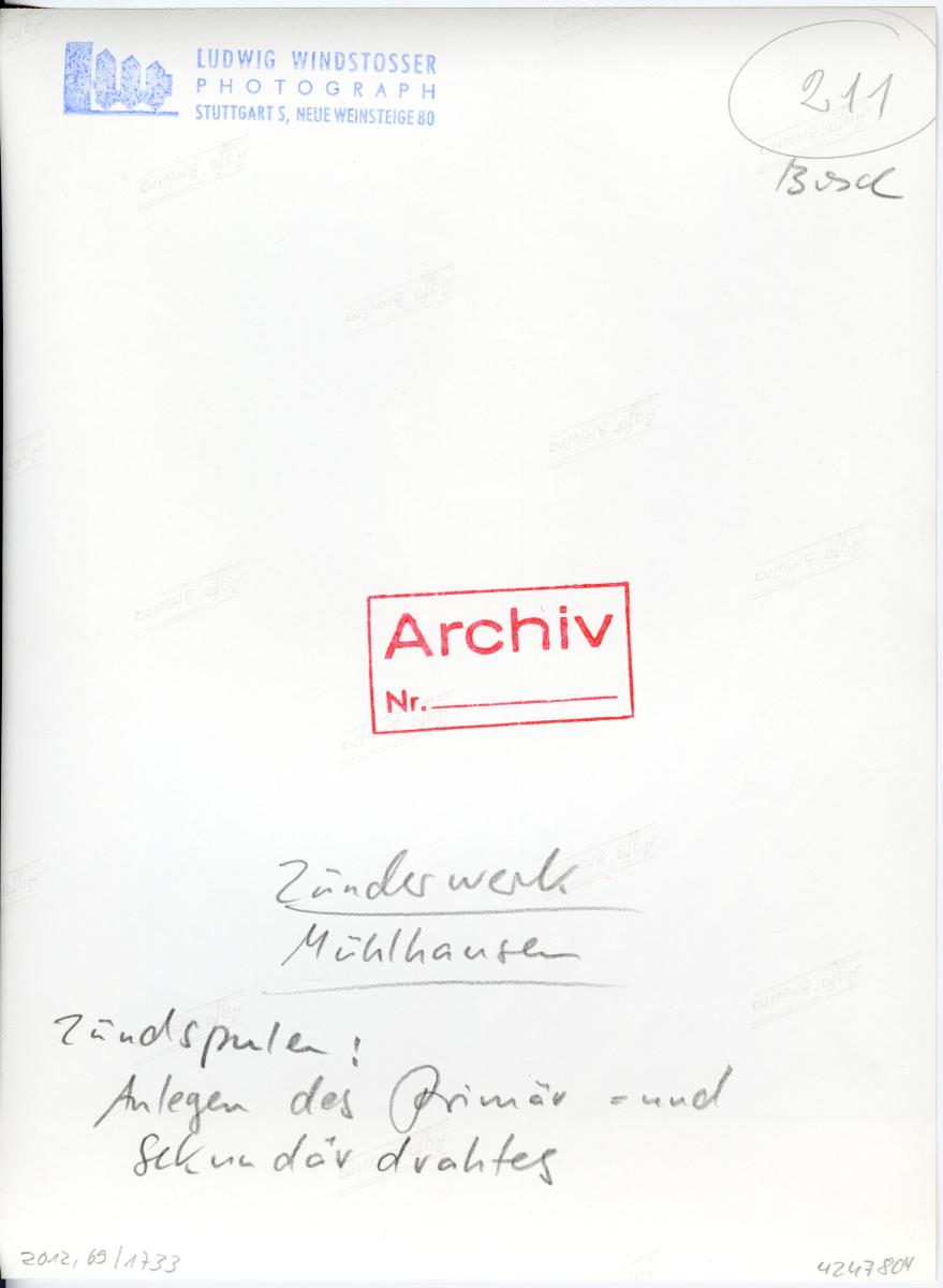 Robert Bosch GmbH, Produktion von Zündspulen im Werk Mühlhausen