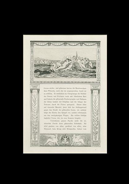 Amor und Psyche: Venus im Meer