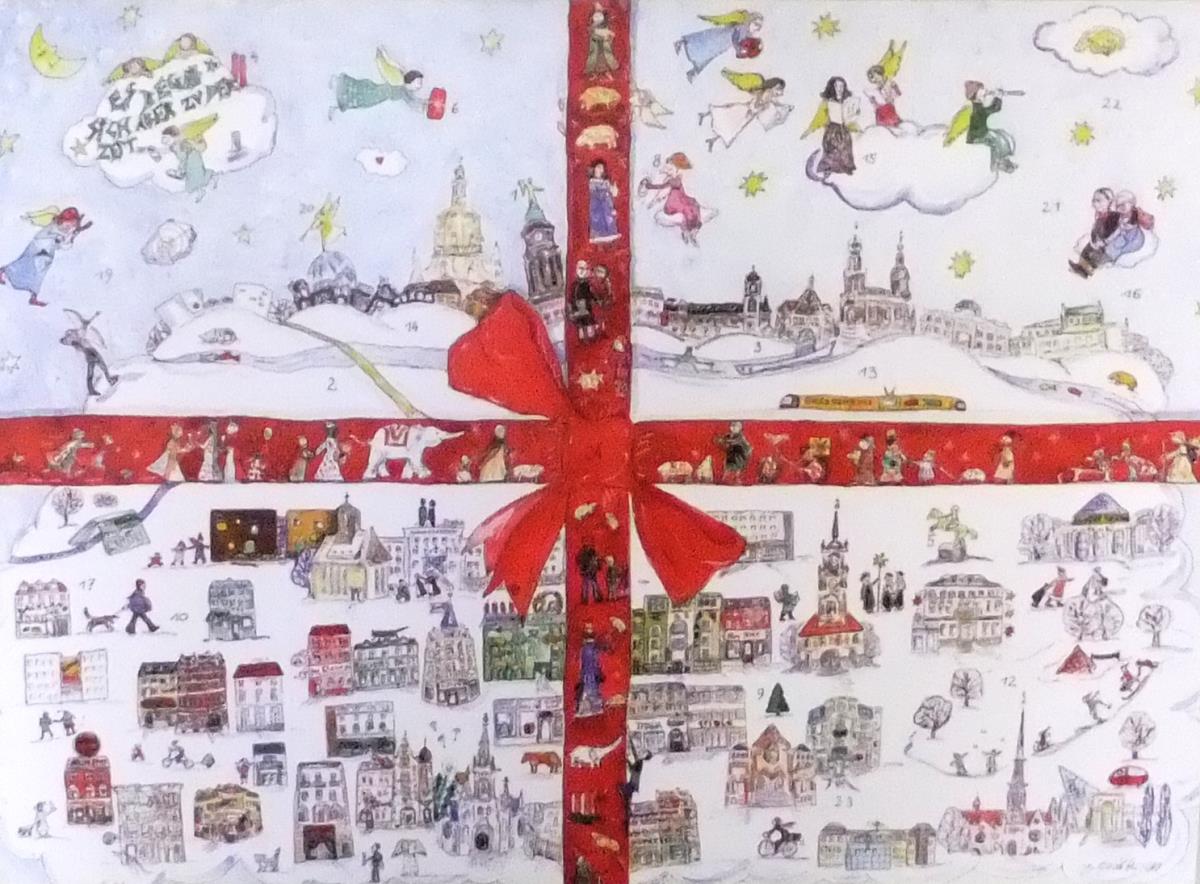 Neustadtadventskalender Nr. 14 "Neustadt Präsent"