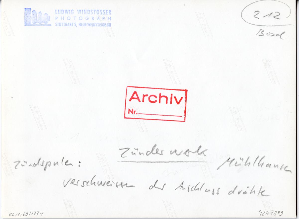 Robert Bosch GmbH, Produktion von Zündspulen im Werk Mühlhausen