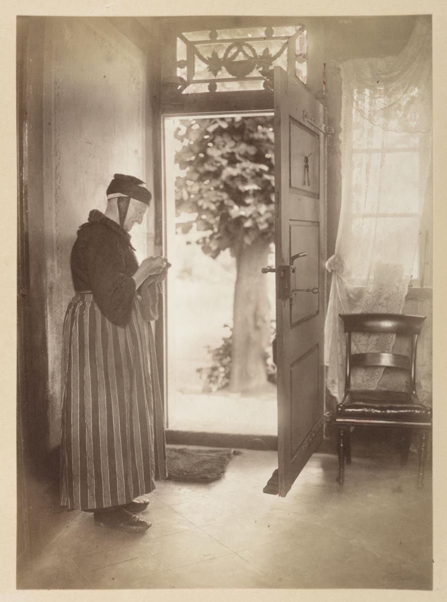 Catharina Gerkens (85) Estebrügge (aus dem Album "Hamburg: Land und Leute der Niederelbe", Nachträge)