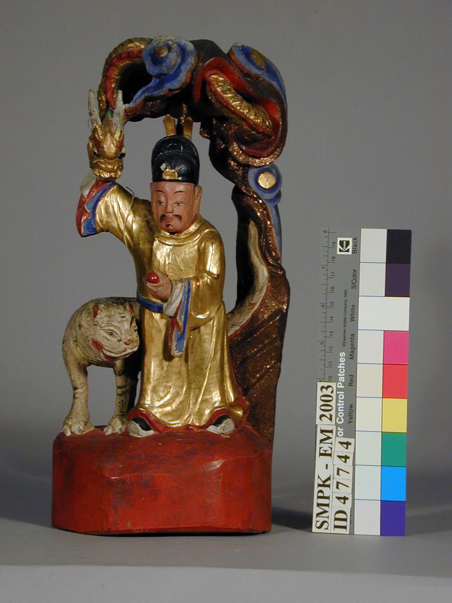 Sun Simiao 孫思邈 mit Tiger und Drache
