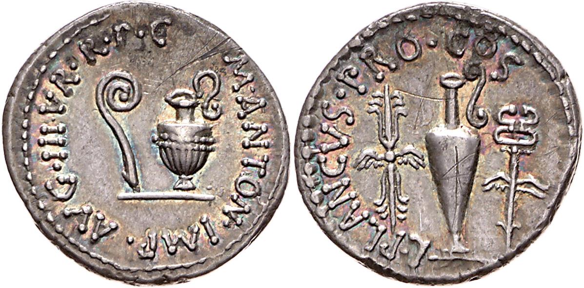 Röm. Republik: M. Antonius und L. Munatius Plancus