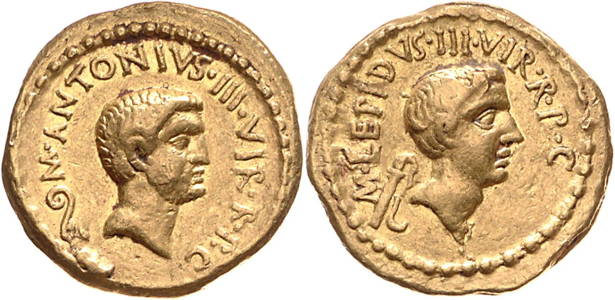 Röm. Republik: M. Antonius und M. Lepidus