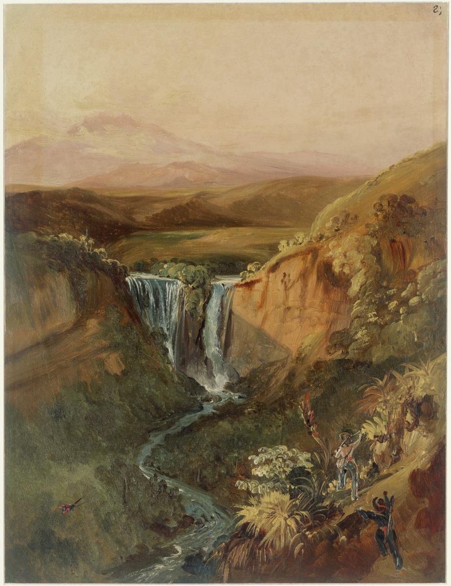 Wasserfälle der Barranca von Tuzamapa