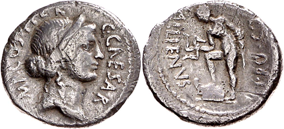 Röm. Republik: C. Iulius Caesar und A. Allienus