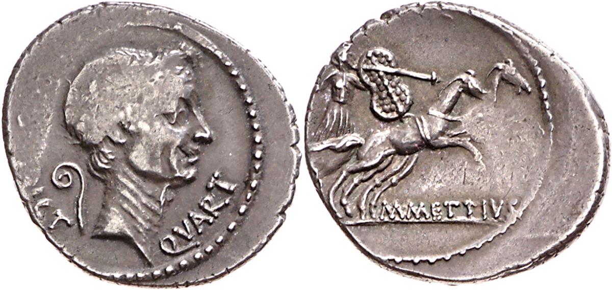 Röm. Republik: C. Iulius Caesar und M. Mettius