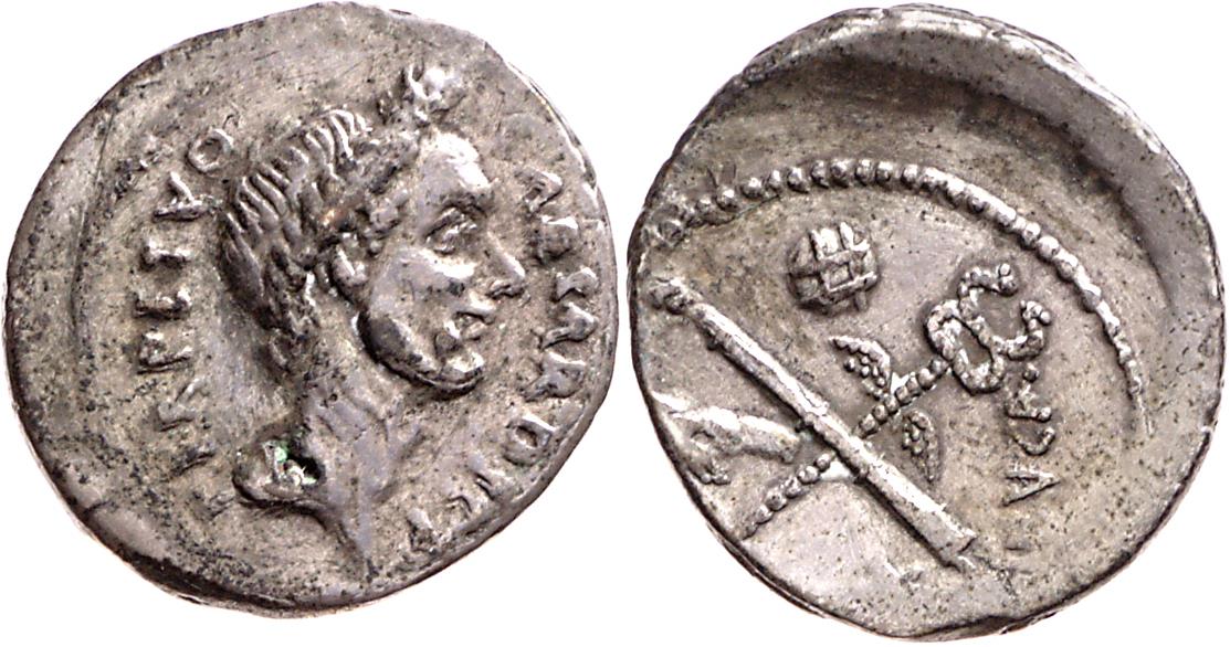 Röm. Republik: C. Iulius Ceasar und L. Aemilius Buca
