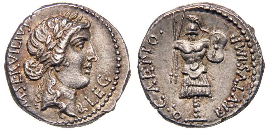 Röm. Republik: M. Iunius Brutus und M. Servilius
