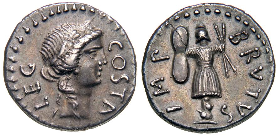 Röm. Republik: M. Iunius Brutus und Pedanius Costa