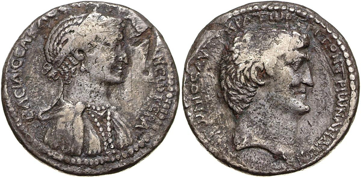 Kleopatra VII. und M. Antonius