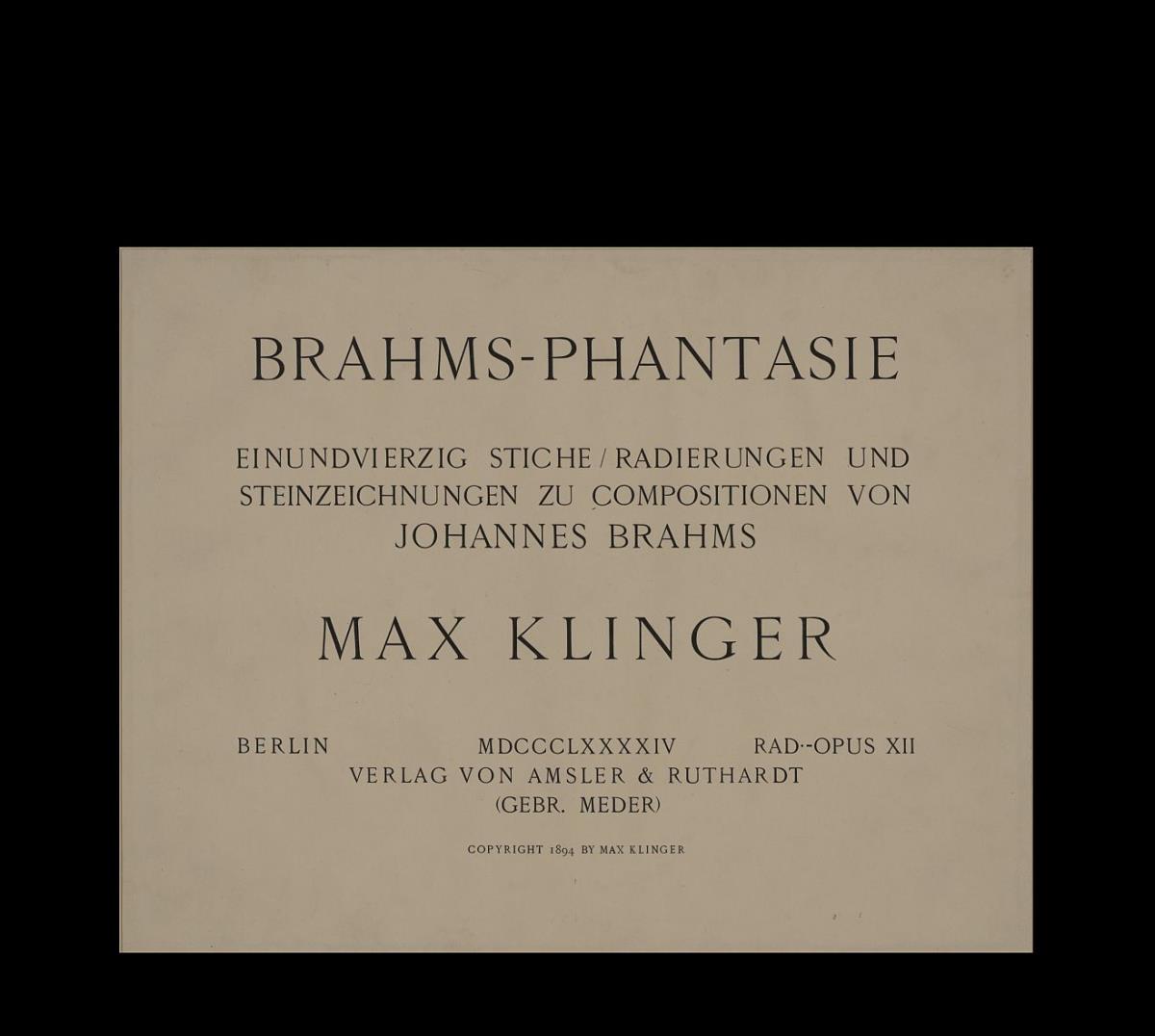 Brahmsphantasie