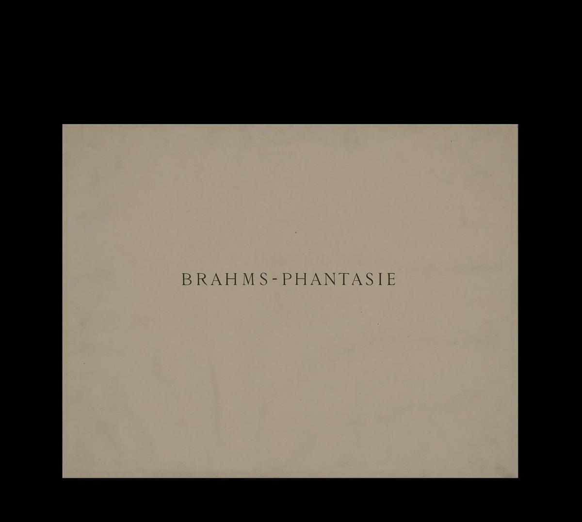 Brahmsphantasie