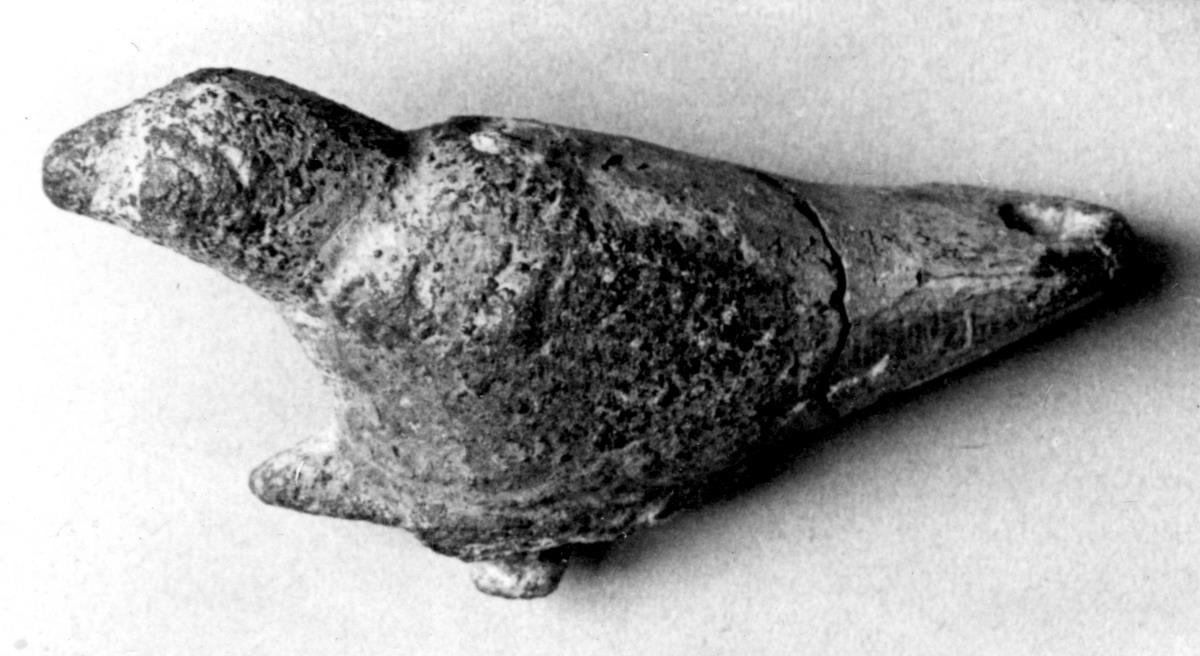 Miniaturlampe in Vogelform