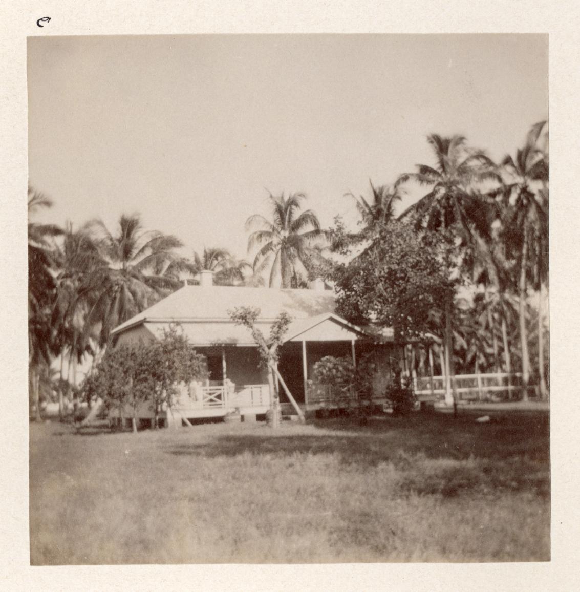 "modernes Haus. Tahiti."