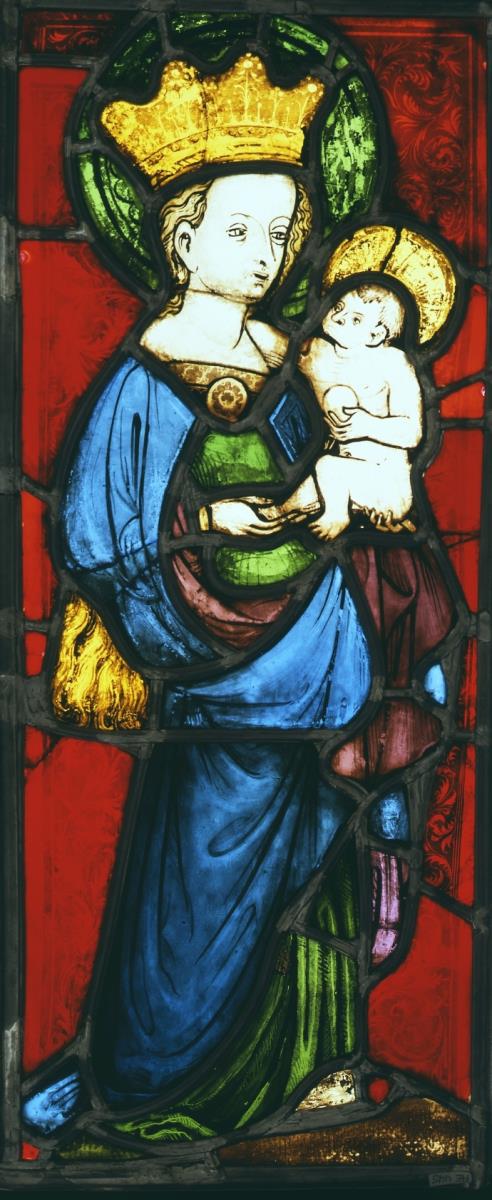 Stehende Muttergottes mit Kind