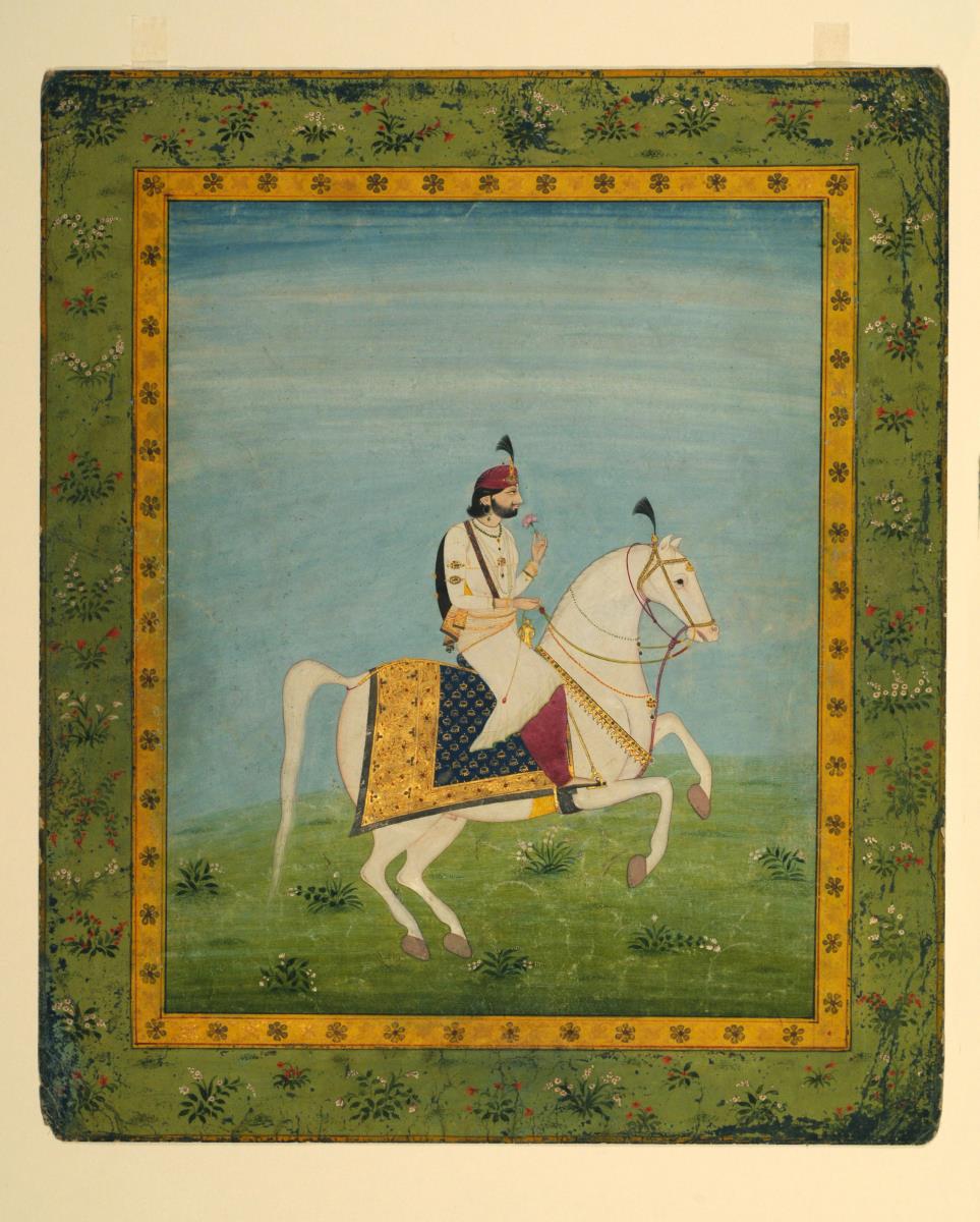 Reiterporträt des Suchet Singh