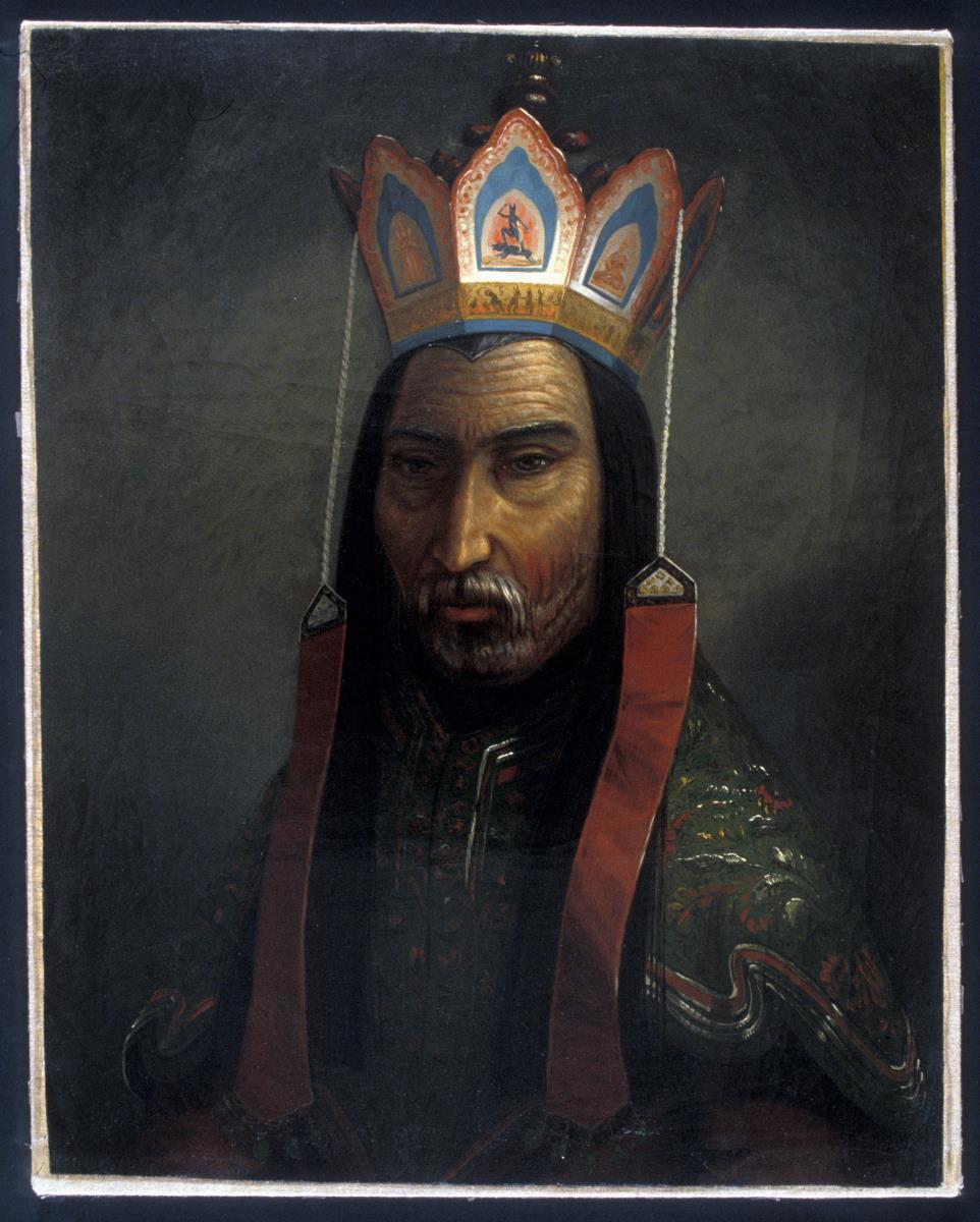 Ein Hoherpriester der Kalmücken