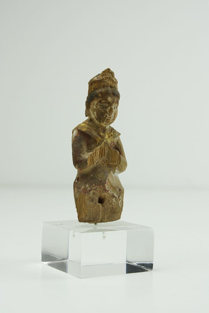 Oberteil einer kleinen Holzfigur
