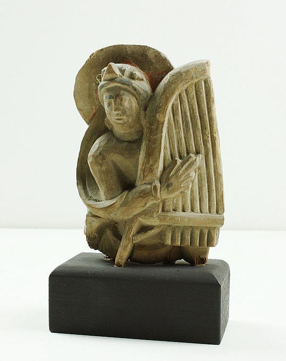 Gandharva mit Harfe