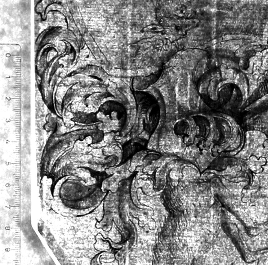 Dame mit Papagei und Hirschwappen