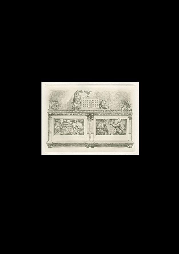 Festschrift des Kunstgewerbe-Museums zu Berlin: Titelvignette der Buchausgabe