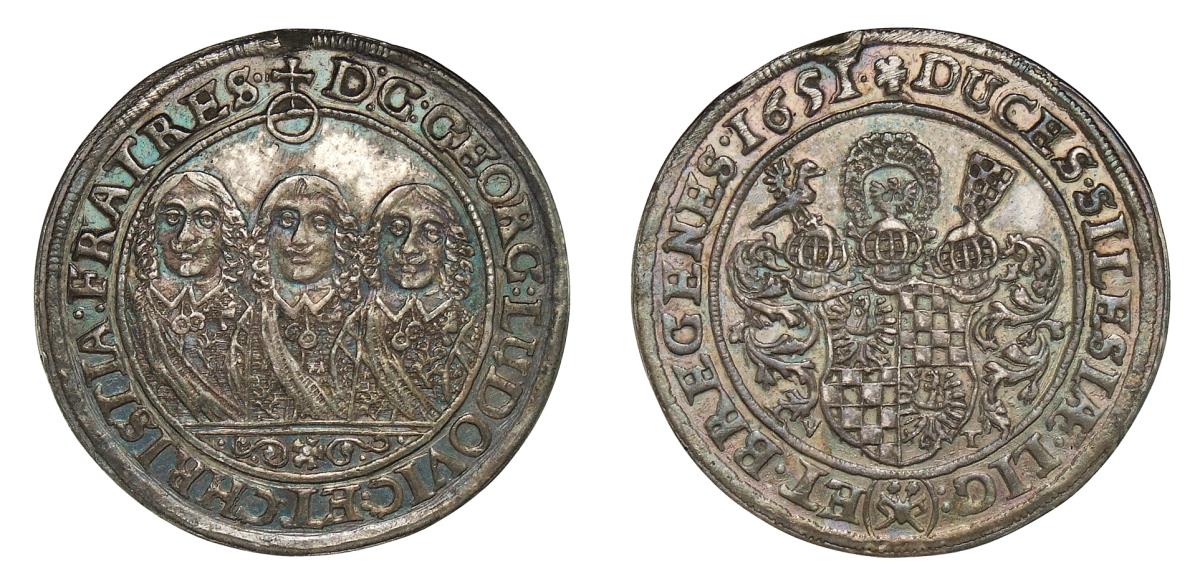 Liegnitz und Brieg: Georg III., Ludwig IV. und Christian