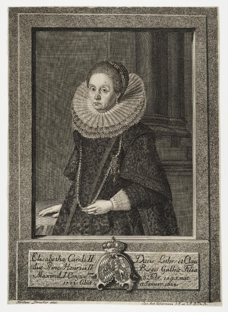 Porträt der Elisabeth Renata von Lothringen, Kurfürstin von Bayern