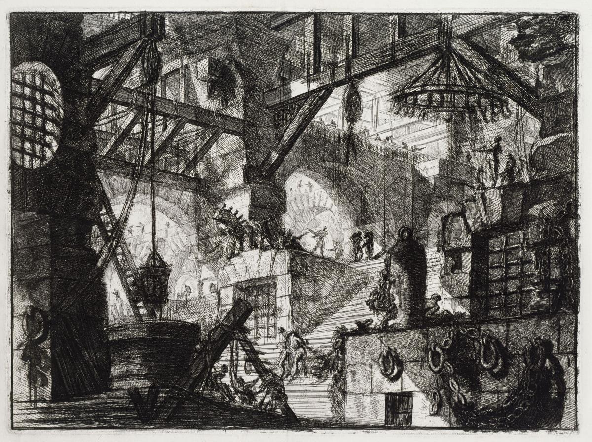 Carceri d'Invenzione: Il pozzo