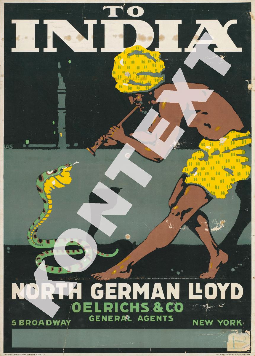 To India. North German Lloyd