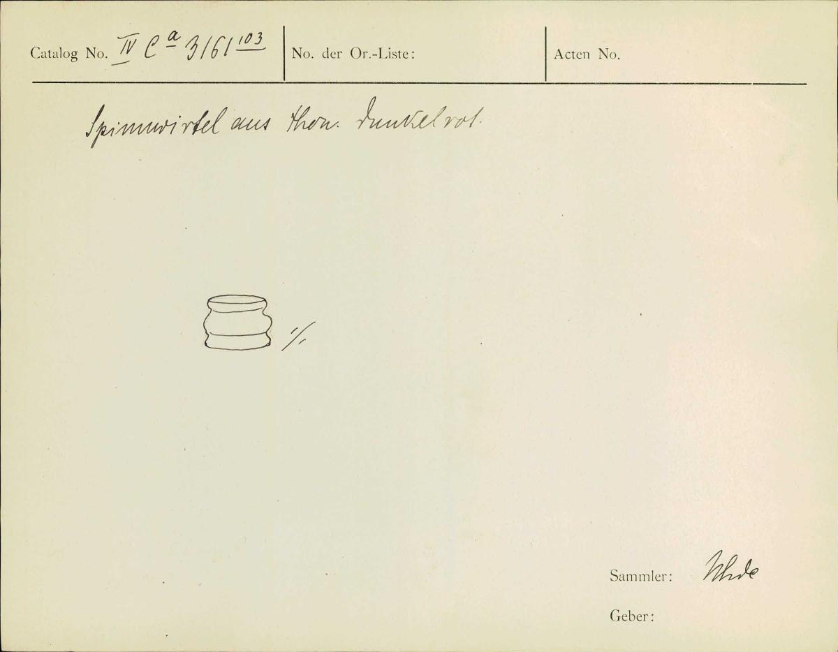 IV Ca 3161 (103)