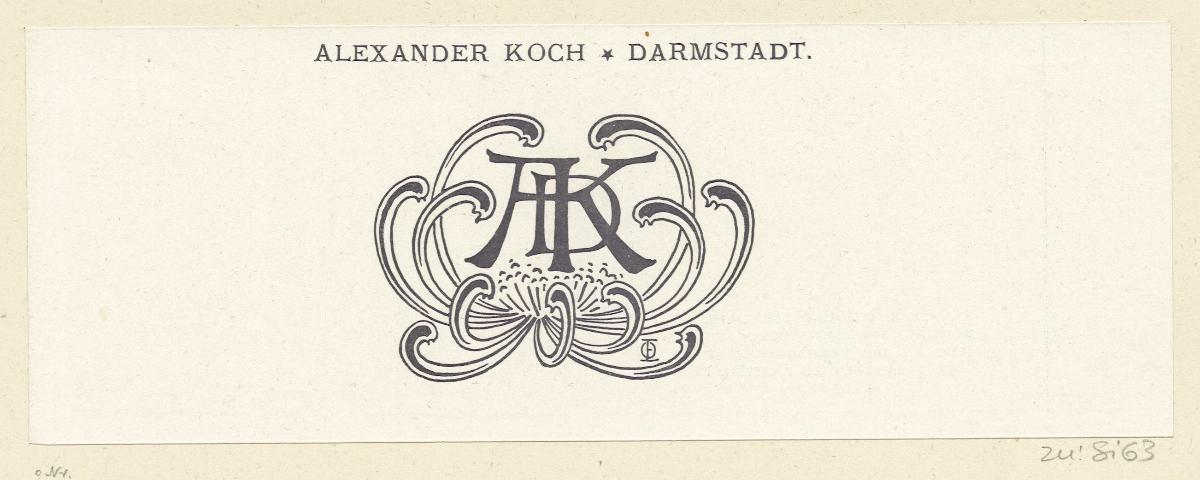 AKD Alexander Koch Darmstadt (Probedruck)