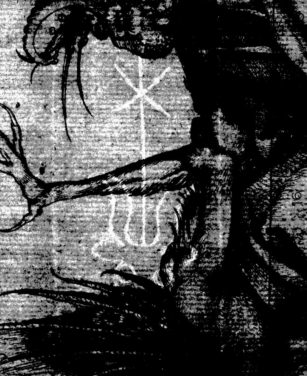Der Heilige Antonius, von Dämonen geplagt (Versuchung des Hl. Antonius)