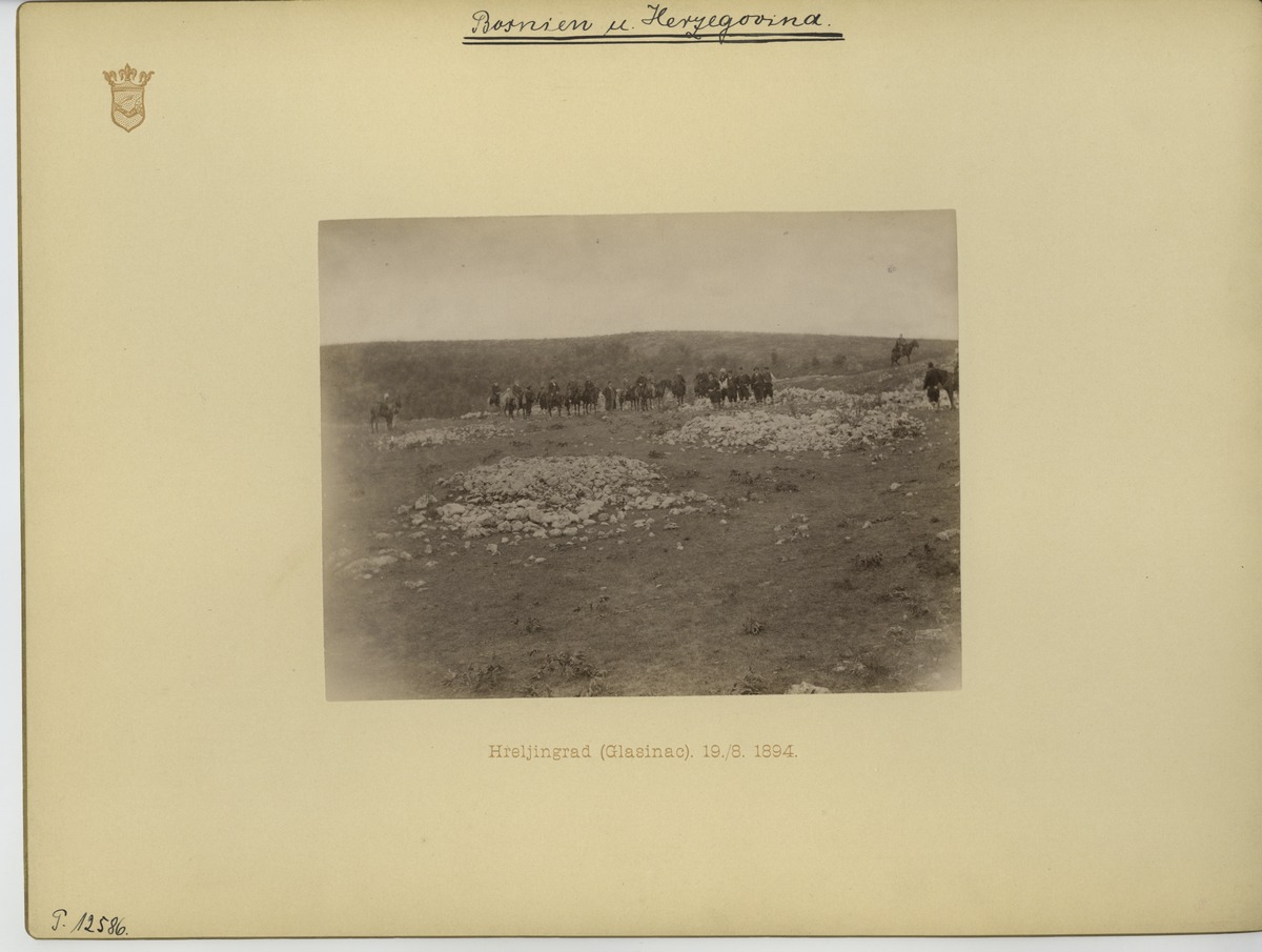 Sarajevo Congressus Archaeologorum 1894 Ilidže, - Sobunar,- Butmir,- Glasinac.