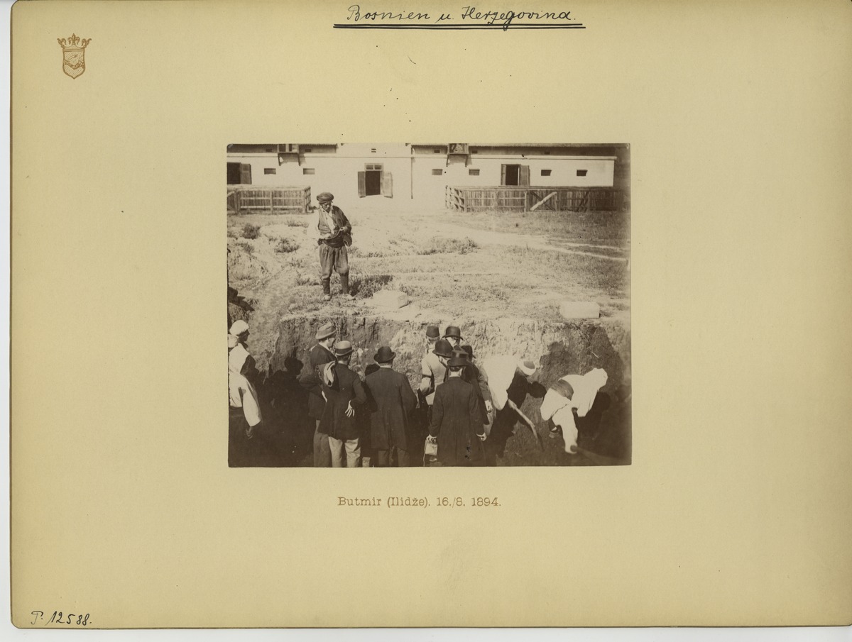 Sarajevo Congressus Archaeologorum 1894 Ilidže, - Sobunar,- Butmir,- Glasinac.