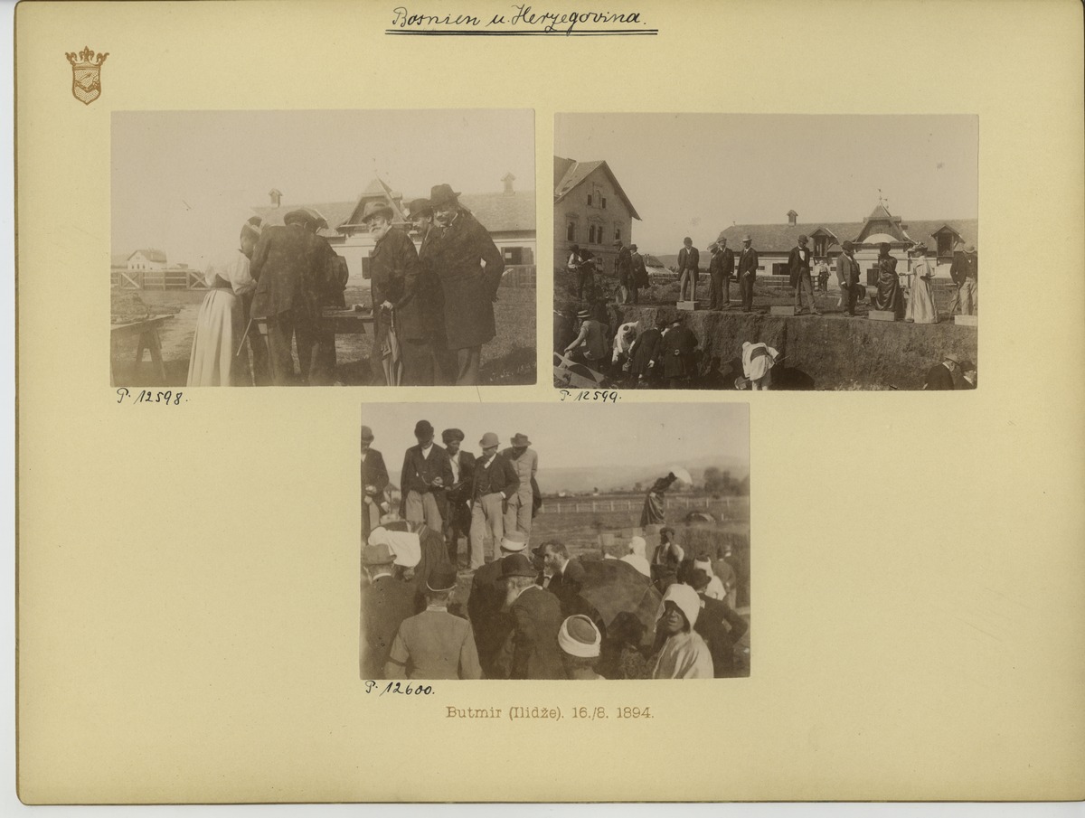 Sarajevo Congressus Archaeologorum 1894 Ilidže, - Sobunar,- Butmir,- Glasinac.