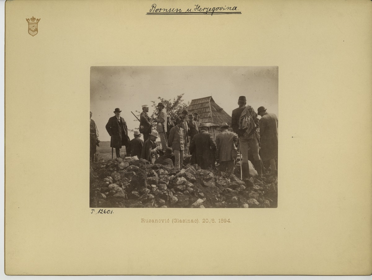 Sarajevo Congressus Archaeologorum 1894 Ilidže, - Sobunar,- Butmir,- Glasinac.