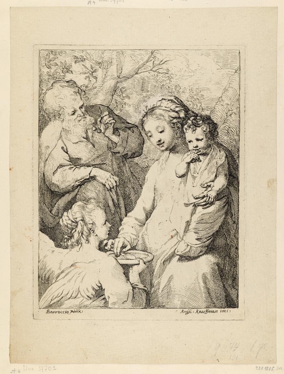 Heilige Familie mit der Breischüssel