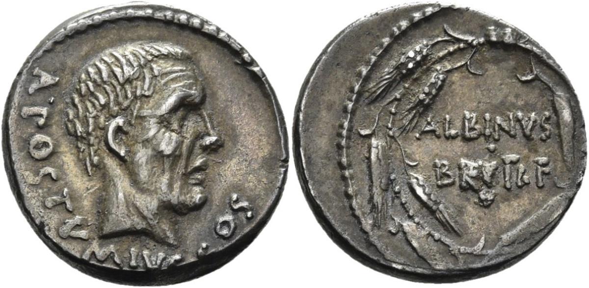 Röm. Republik: D. Iunius Brutus Albinus