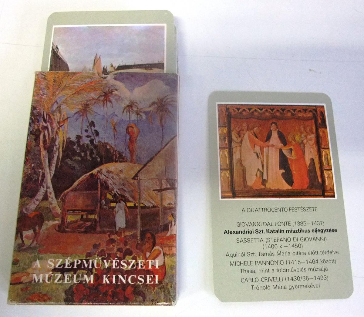 A Szepmüveszeti Muzeum Kincsei.