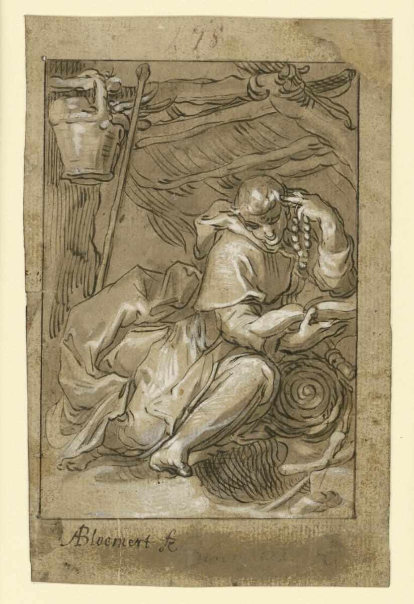 St. Hilarian, Vorlage zur Stichfolge des B. a. Bolswert: Sacra Eremus, Nr. 5