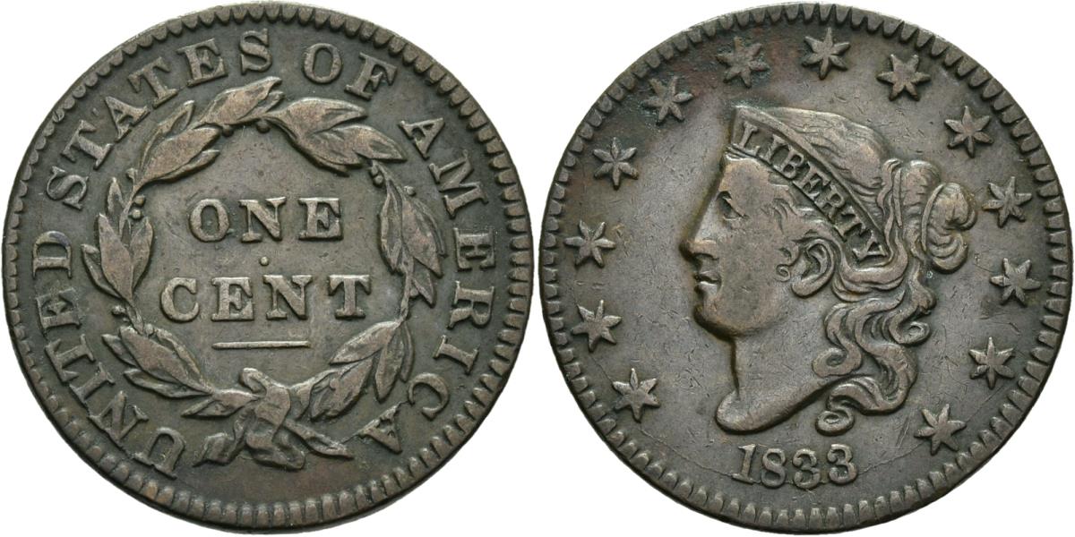 USA: 1833