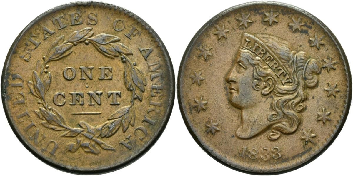 USA: 1833