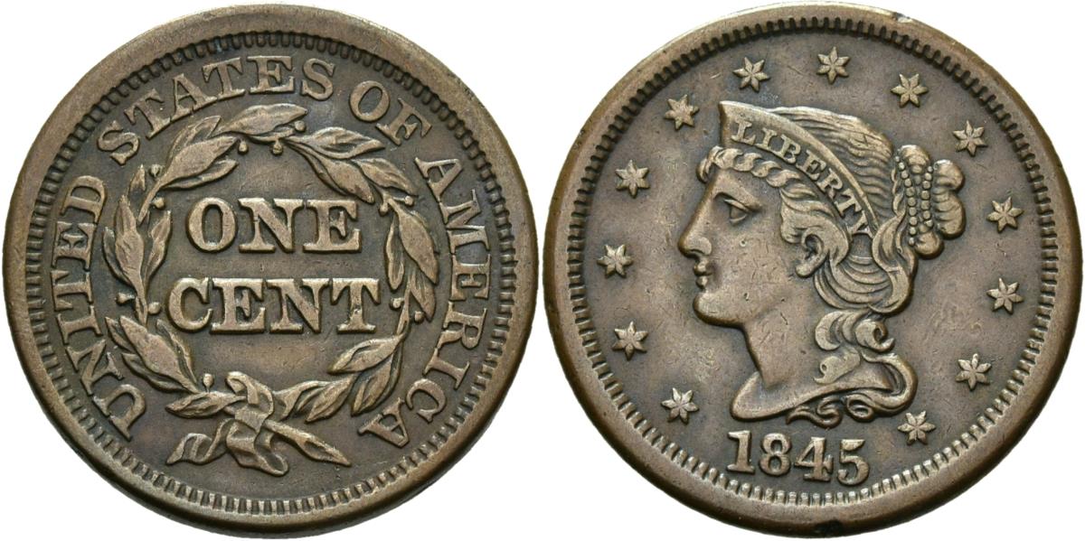 USA: 1845