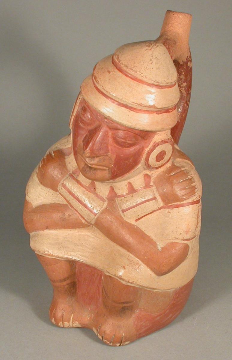 Sitzende anthropomorphe Figur