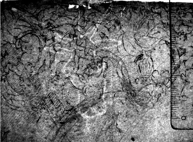 Tropaion, flankiert von zwei weiblichen Figuren all'antica