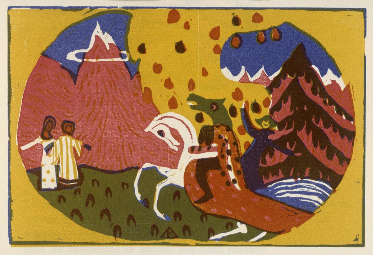 Berge (Blatt 35 aus: "Klänge")