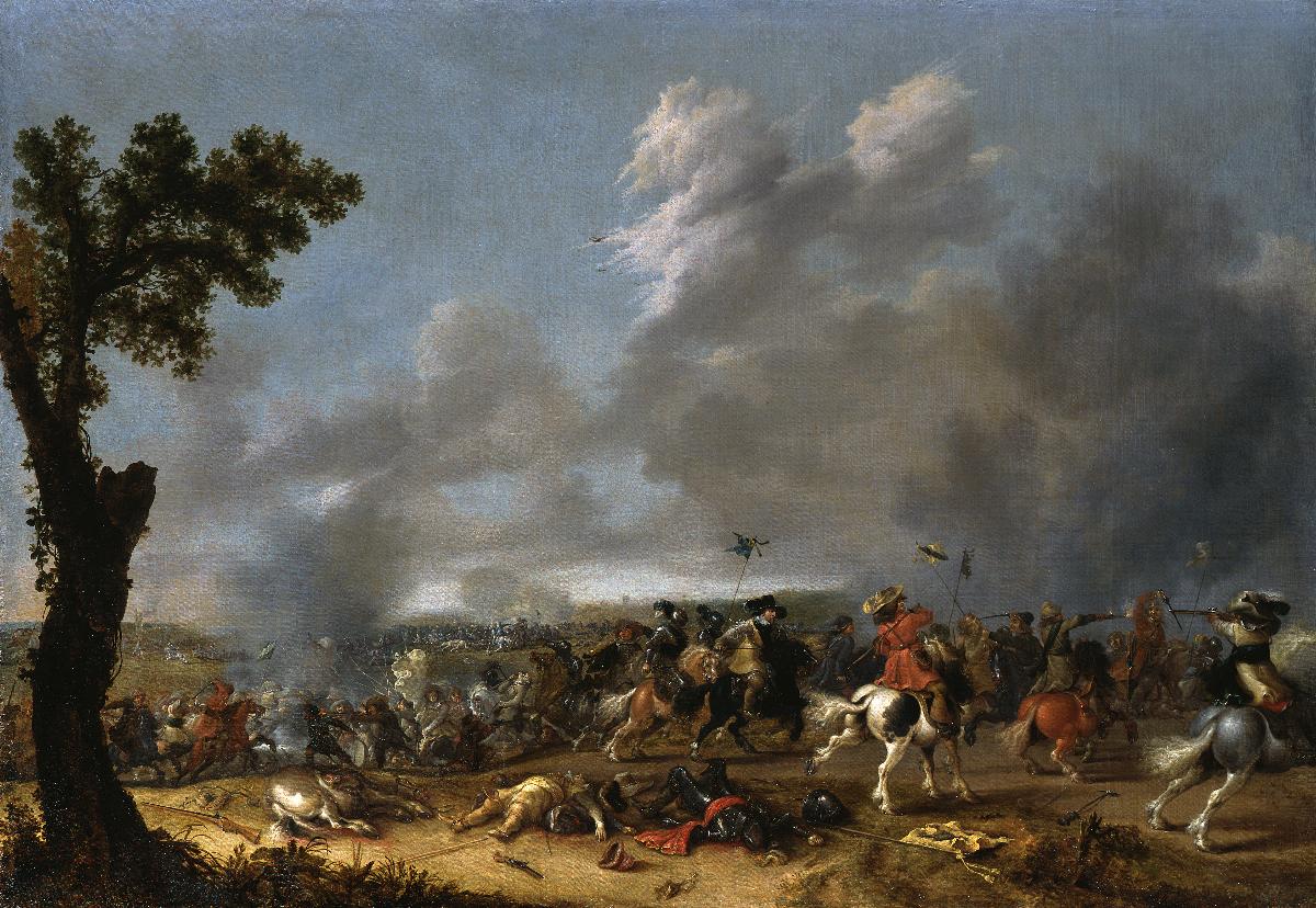 König Gustav Adolf II. von Schweden in der Schlacht bei Lützen