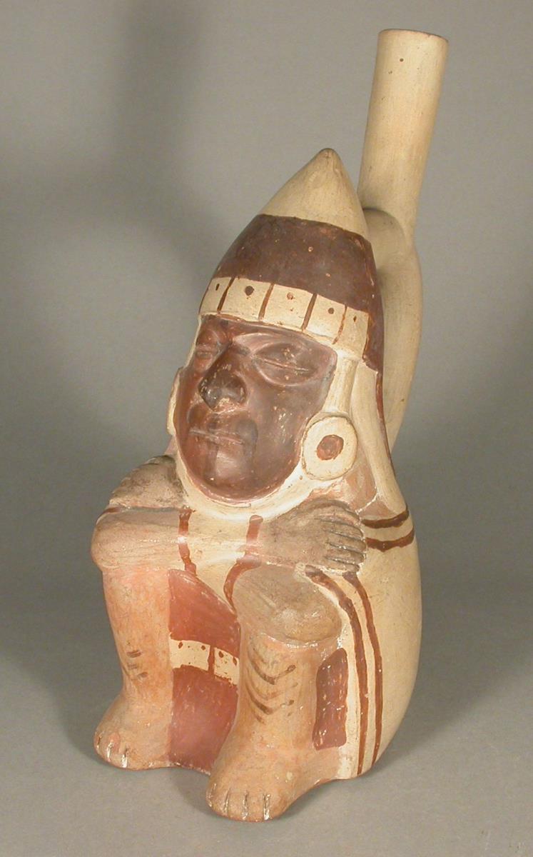 Sitzende anthropomorphe Figur, schlafend