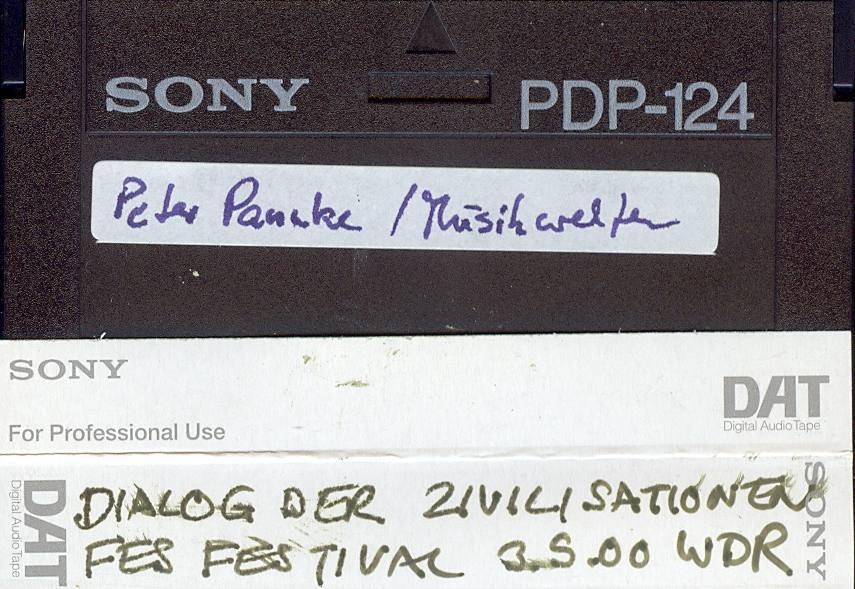 Peter Pannke - Musikwelten. Dialog der Zivilisationen. Fes Festival. 3.9.00 WDR